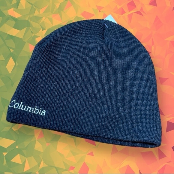 Columbia NWT Men’s Big Bonanza Black Beanie One Size - Picture 2 of 9